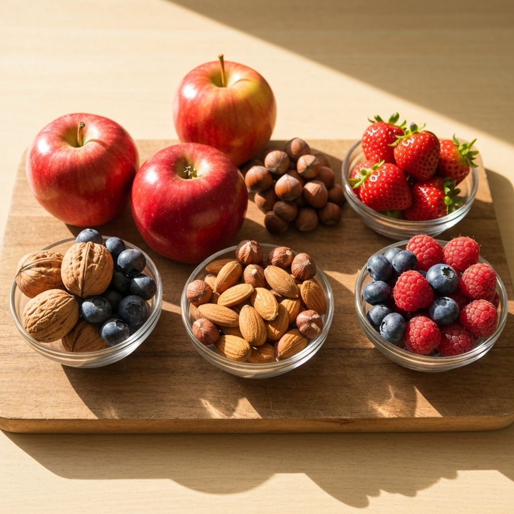 Zdravi međuobroci - voće i mahunarke